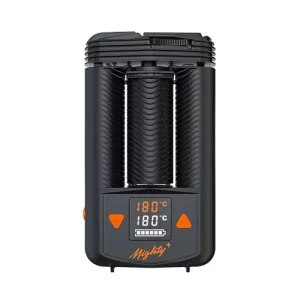 Vaporizzatore portatile mighty+ di storz & bickel su sfondo trasparente