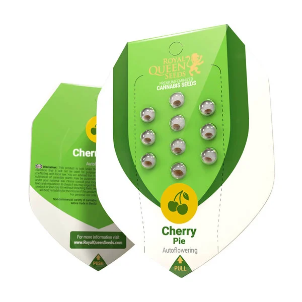 cherry-pie-autofiorente-confezione-pianta-di-cannabis-royal-queen-seeds confezione semi della pianta di cannabis cherry pie autofiorente della royal queen seed